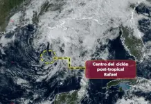 Cicl&oacute;n Rafael: Informe del Servicio Meteorol&oacute;gico Nacional