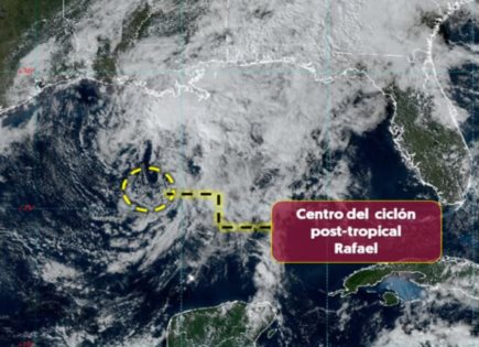 Ciclón Rafael: Informe del Servicio Meteorológico Nacional