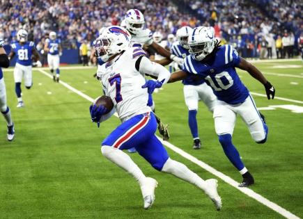 Victoria de los Bills de Buffalo sobre los Colts en la NFL