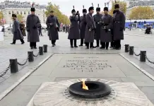 Conmemoración del Armisticio en París