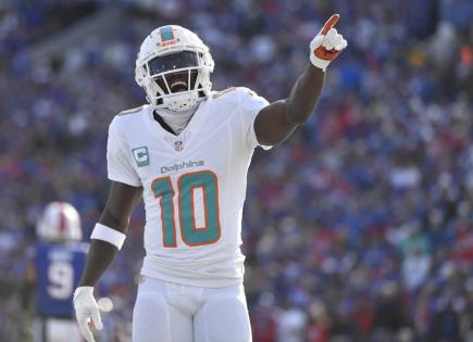 Estado de Tyreek Hill y Dolphins de Miami ante los Rams
