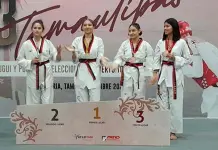 Joven potosina sube al podio en el Campeonato Nacional de Taekwondo G3