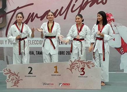 Joven potosina sube al podio en el Campeonato Nacional de Taekwondo G3
