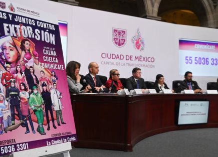Nueva estrategia para combatir la extorsión en la CDMX