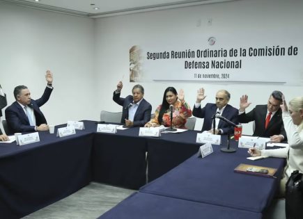Ratificación de Ascensos en el Ejército Mexicano por la Comisión de Defensa Nacional