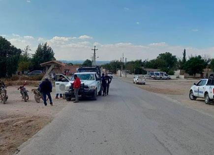 Realizan operativo de seguridad en Real de Catorce