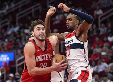 Triunfan los Rockets sobre los Wizards