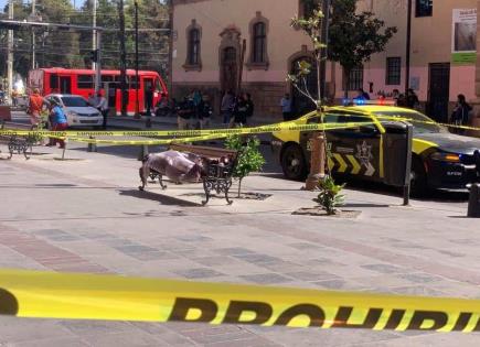 Muere un hombre en banca del centro histórico