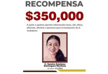 Recompensa por información sobre activista desaparecida en Oaxaca