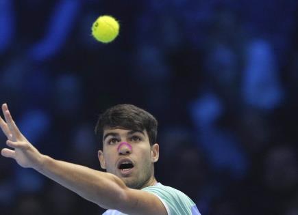 Carlos Alcaraz brilla en las Finales ATP al vencer a Rublev