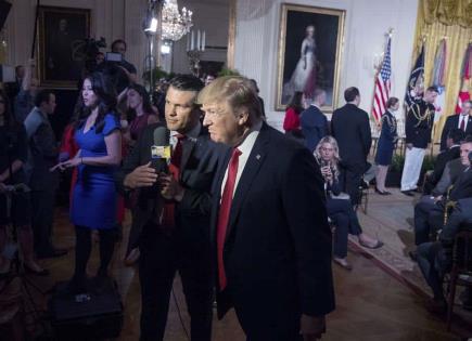 Nombramiento de Pete Hegseth como Secretario de Defensa por Trump