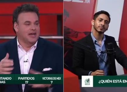 Polémica entre Faitelson y periodistas de Honduras por la Nations League