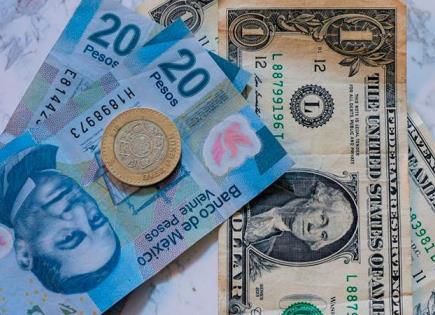 Sacude Trump al peso; cierra en $21.08 por dólar