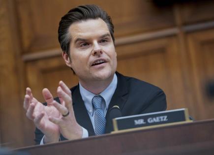 Elección de Gaetz como fiscal general por Trump