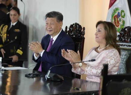 Inauguración del puerto de inversión china en Perú