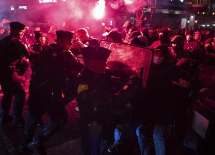 Protestan en París contra gala proisraelí organizada por ultraderechistas