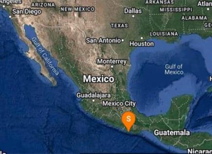 Sismo de magnitud 4.0 sacude Oaxaca