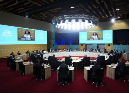 Reuni&oacute;n de l&iacute;deres mundiales en el Foro APEC en Lima