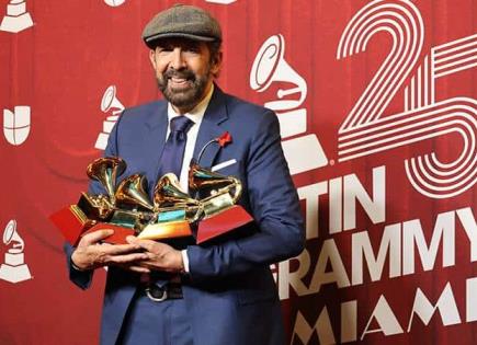 TRIUNFA EN LOS LATIN GRAMMY