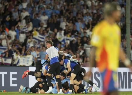 Triunfo épico de Uruguay sobre Colombia en Eliminatorias Mundial 2026