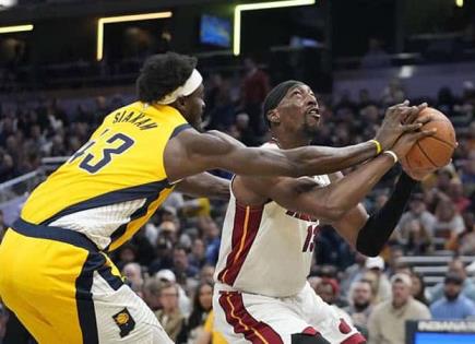 El Heat triunfa sobre los Pacers