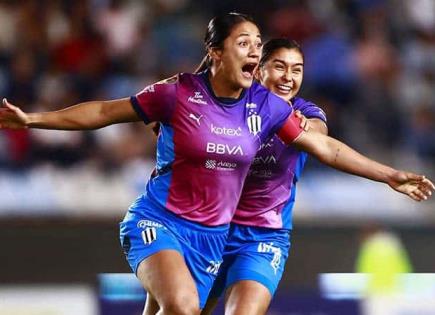 Rayadas golean a Tuzas del Pachuca