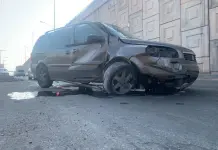 Choque y volcadura en el Circuito Potos&iacute; deja un lesionado
