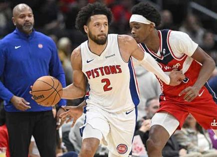 Cunningham lleva a Pistons a la victoria