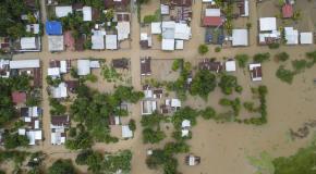 Impacto de la tormenta tropical Sara en Centroamérica