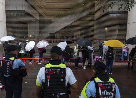 Condena de activistas en Hong Kong bajo ley de seguridad nacional