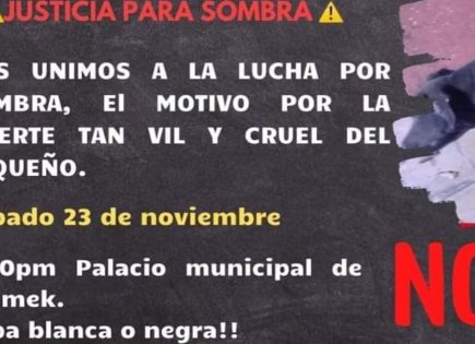 Denuncia y Protesta por Maltrato Animal en Tahmek