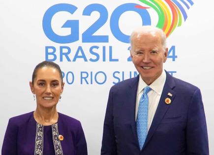 G20 | Sheinbaum y Biden hablan sobre detención de El Mayo