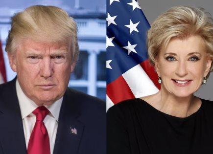 Nombramiento de Linda McMahon por Donald Trump para el Departamento de Educación