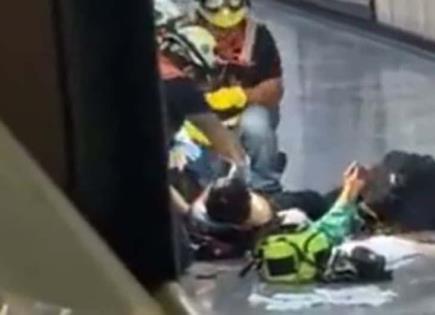 Sujeto apuñala a cuatro personas en el Metro de la CDMX