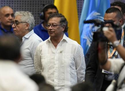 Declaraciones de Gustavo Petro sobre la paz en Colombia