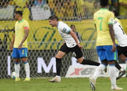 Empate entre Uruguay y Brasil en las Eliminatorias Mundiales