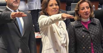 Estela Arriaga asume como senadora suplente en el PAN