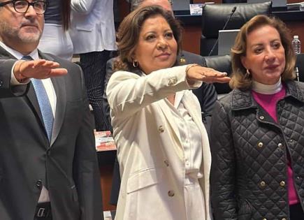 Estela Arriaga asume como senadora suplente en el PAN