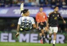 Lautaro Martínez y su gol histórico con Argentina