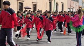 Participan mil 200 personas en desfile revolucionario de Soledad