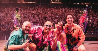 Concierto de Bomba Estéreo en el Zócalo de la CDMX