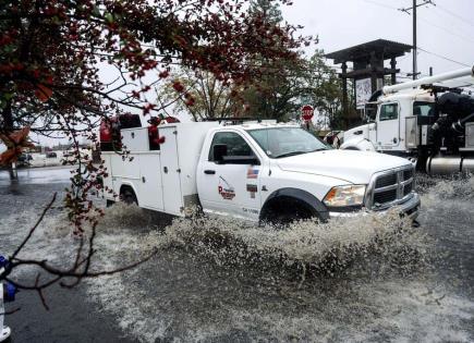 Lluvia y nieve azotan el norte de California en una nueva oleada de mal tiempo en la costa oeste