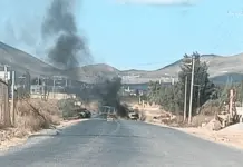 Zacatecas amanece con bloqueos carreteros e incendios Zacatecas amanece con bloqueos carreteros e incendios