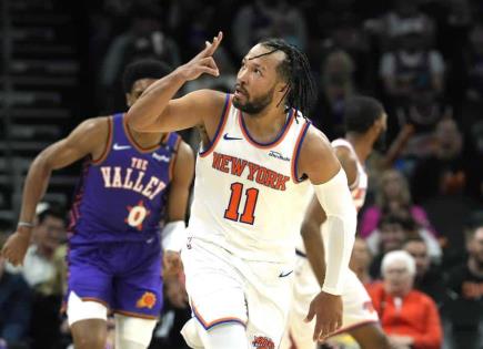 Resumen del emocionante partido entre Knicks y Suns en la NBA