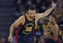 Victoria contundente de los Warriors sobre los Hawks en la NBA
