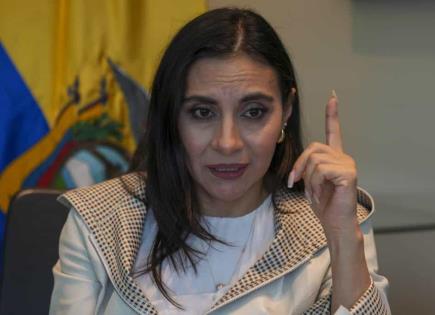 Verónica Abad: Sanción y sueño de ser presidenta en Ecuador