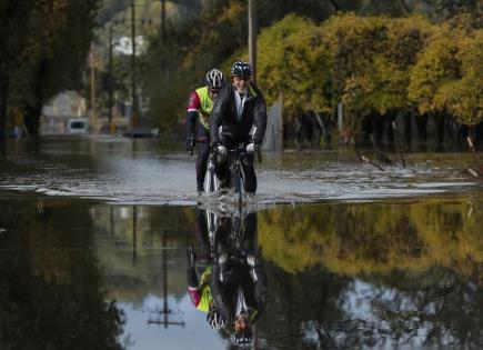 Impacto de las tormentas invernales y lluvias en EEUU para Acción de Gracias