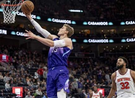 Jazz logra triunfo sobre los Knicks