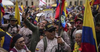 Protestas y oposición al Gobierno de Gustavo Petro en Colombia