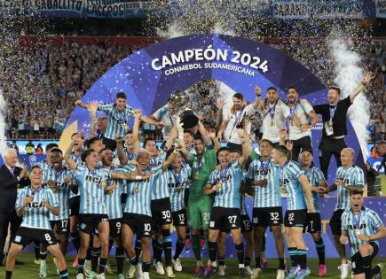 Racing Club gana la Copa Sudamericana tras 36 años